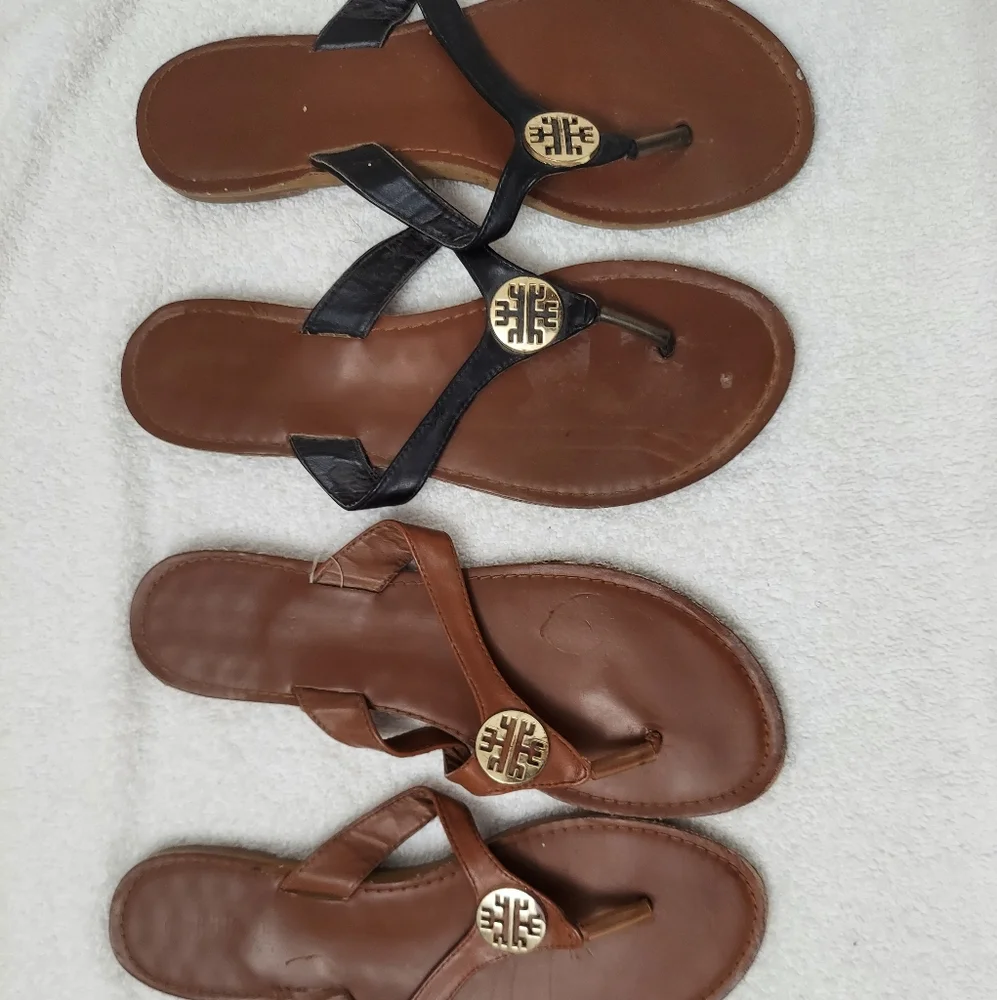 2pc Rouge thong sandals bundle - Picture 1 of 5